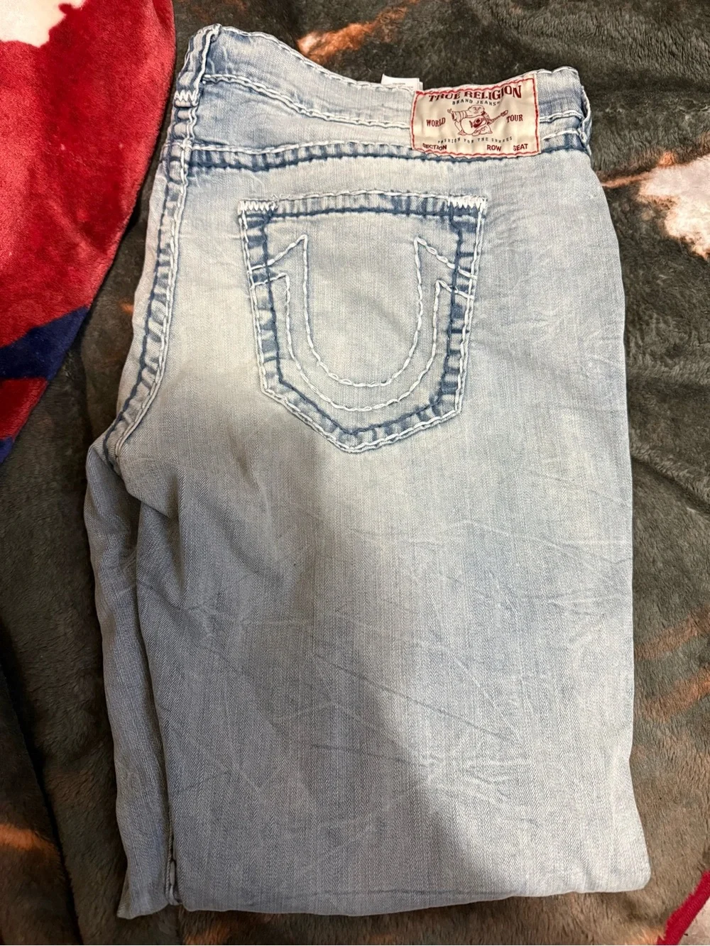 True Religion Men's Rocco Skinny No Flap size 44